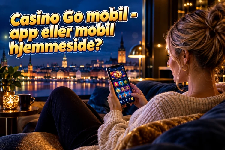 Casino Go mobil - app eller mobil hjemmeside?