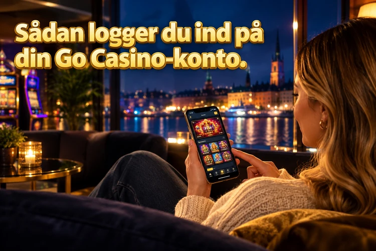 Sådan logger du ind på din Go Casino-konto